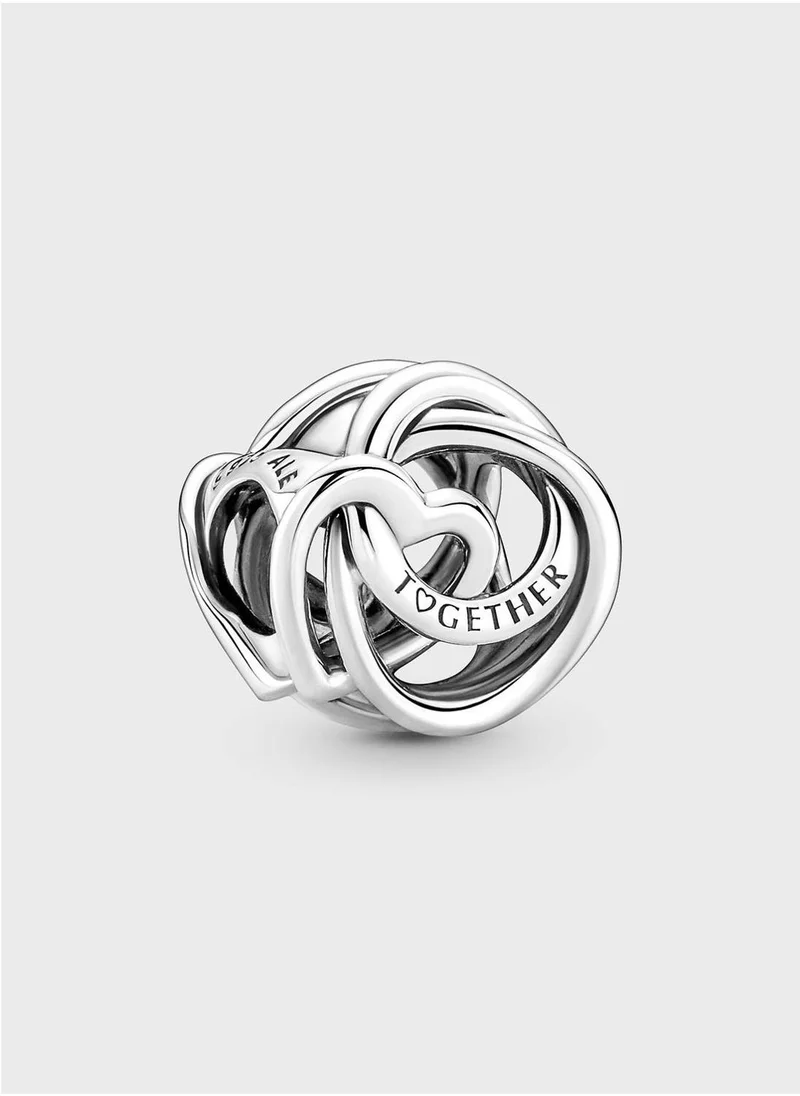 Encircled Family Heart Charm