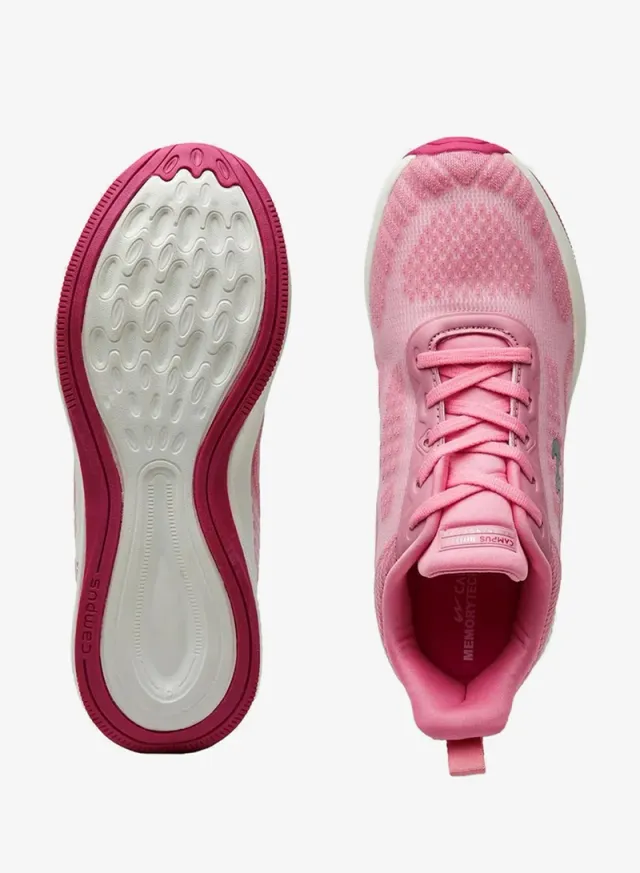 Women's Pink Low-Top Sneakers - Lightweight Shoes with White Sole, Comfortable Casual Shoes – image 5