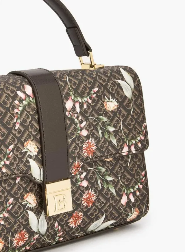 Flora Bella Monogram Satchel Bag – image 4