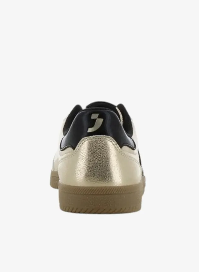SJ Women's Panelled Lace-Up Sneakers Silver – image 4