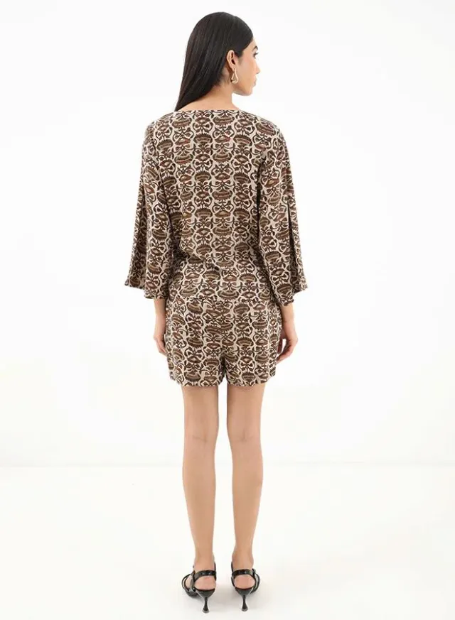 Viscose Printed Kimono Co-ord Set - 2 Piece - India – image 4