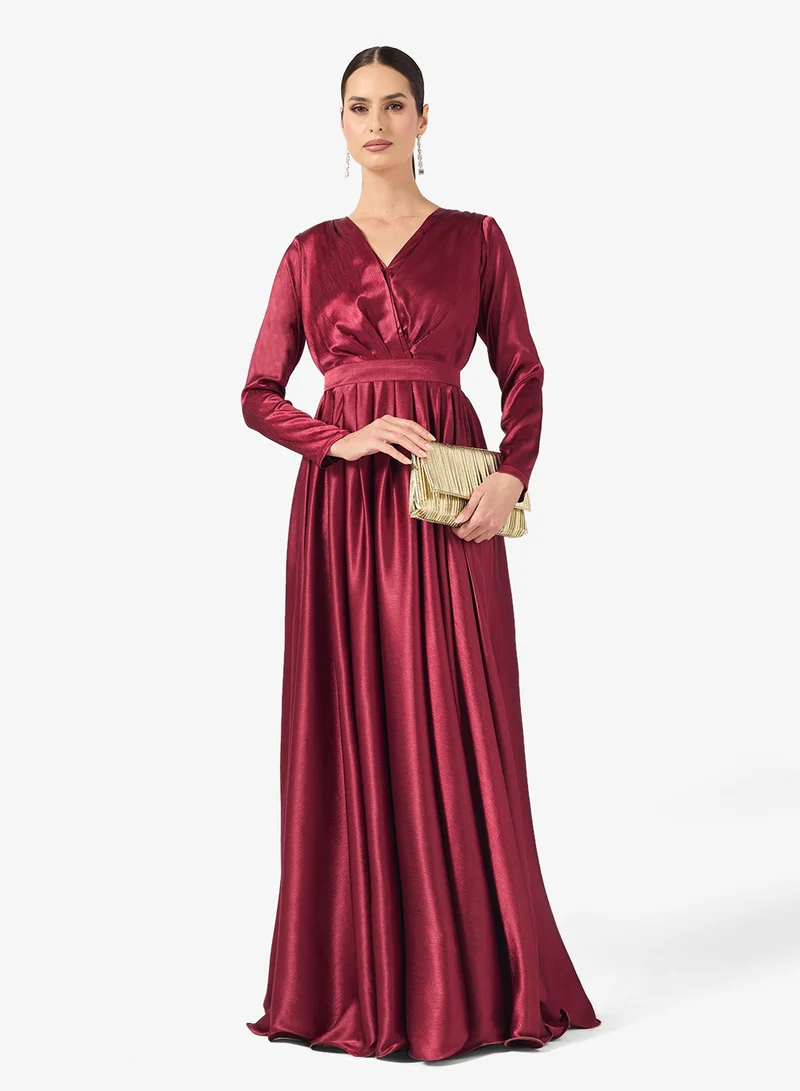 Elegant A-Line Evening Gown