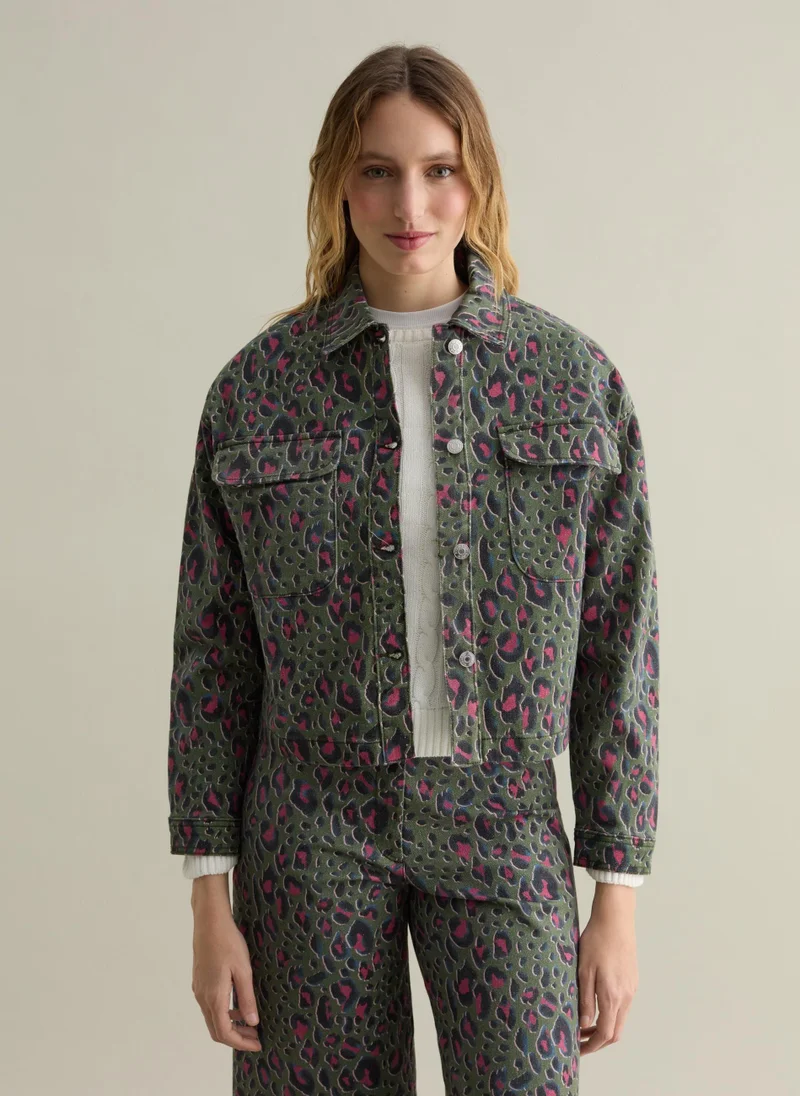 Women's Animal Print Shacket