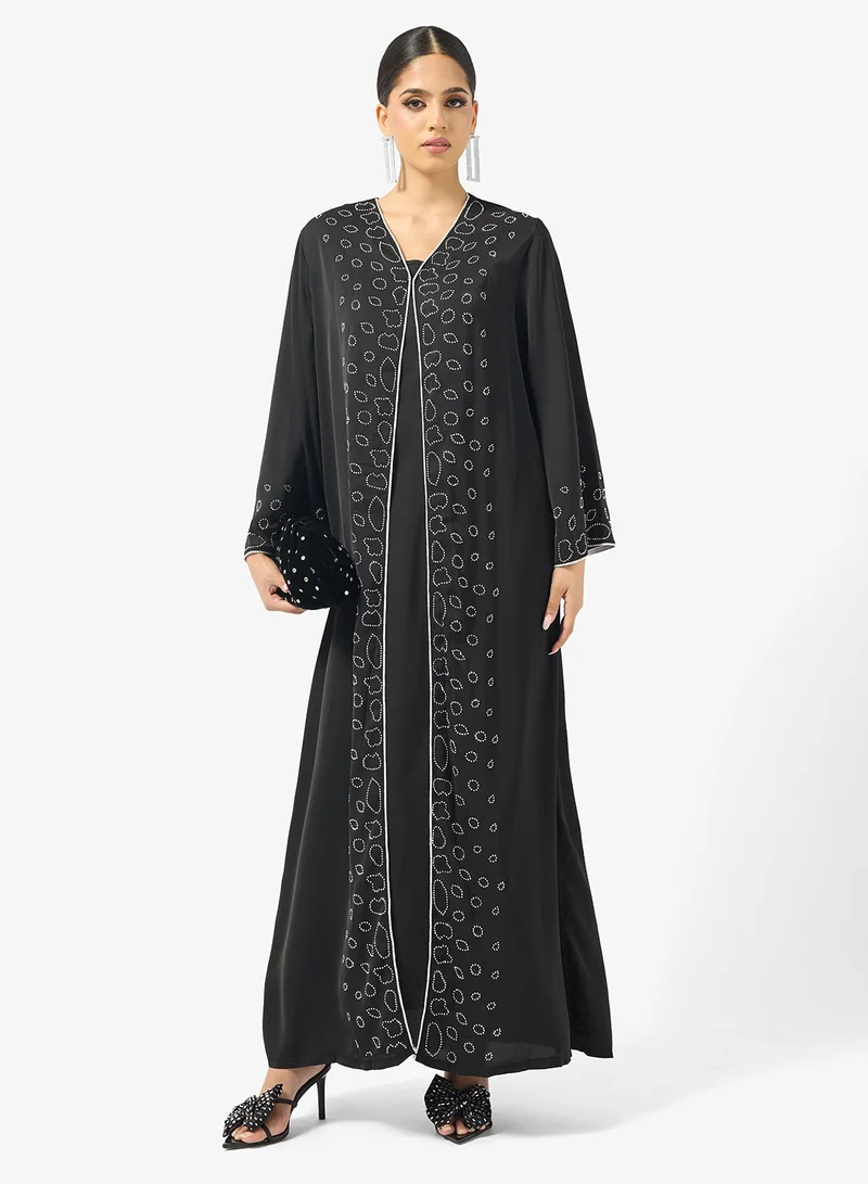Elegant Embellished Abaya