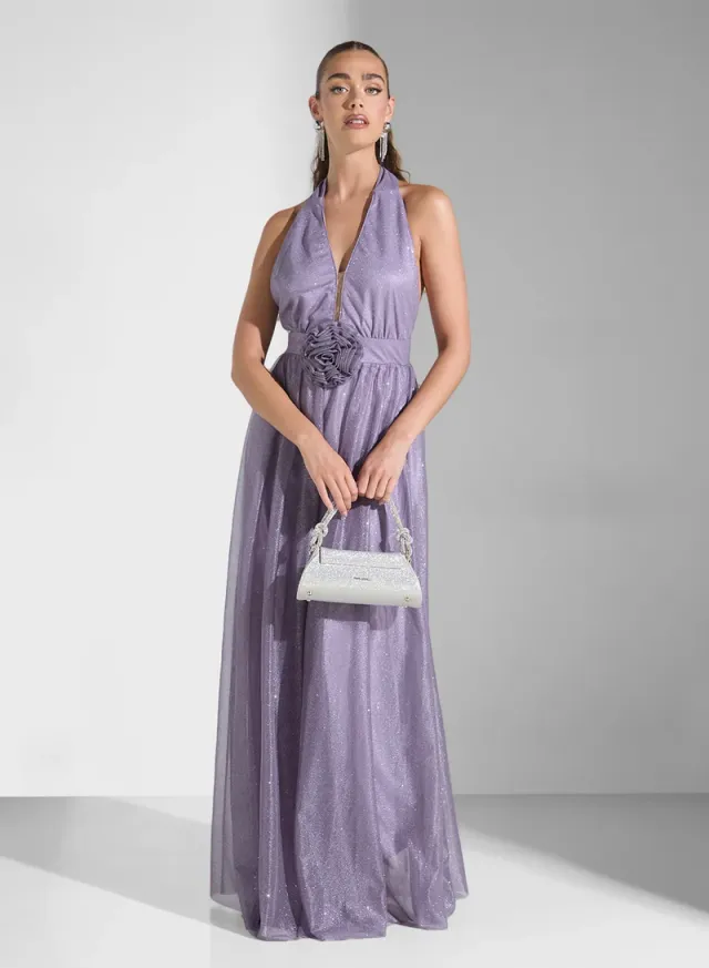 Floral Halter Gown – image 5
