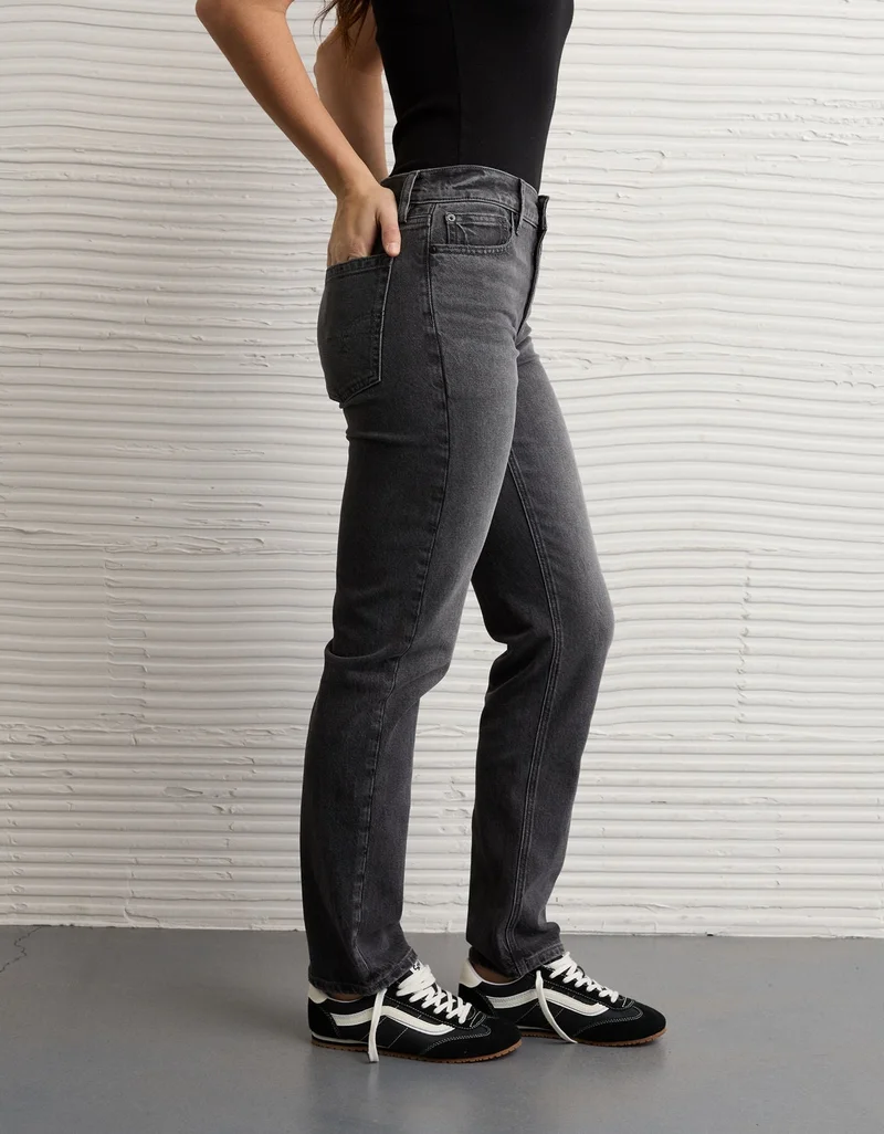 AE Super High-Waisted Straight Jean