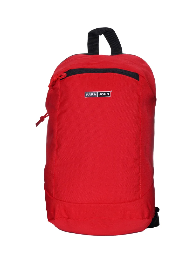 Parajohn 15 Inch Polyester Travel Backpack Red