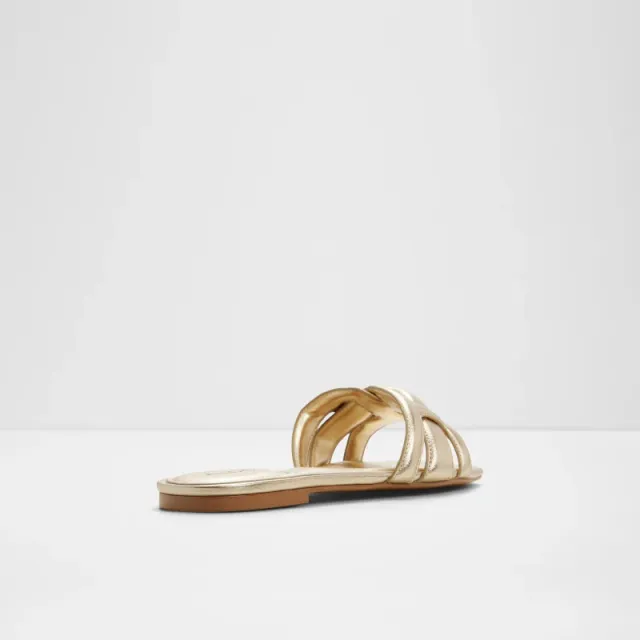 Women's Open Toe Flat Slide Sandals with Dual Density Cushioning – image 2