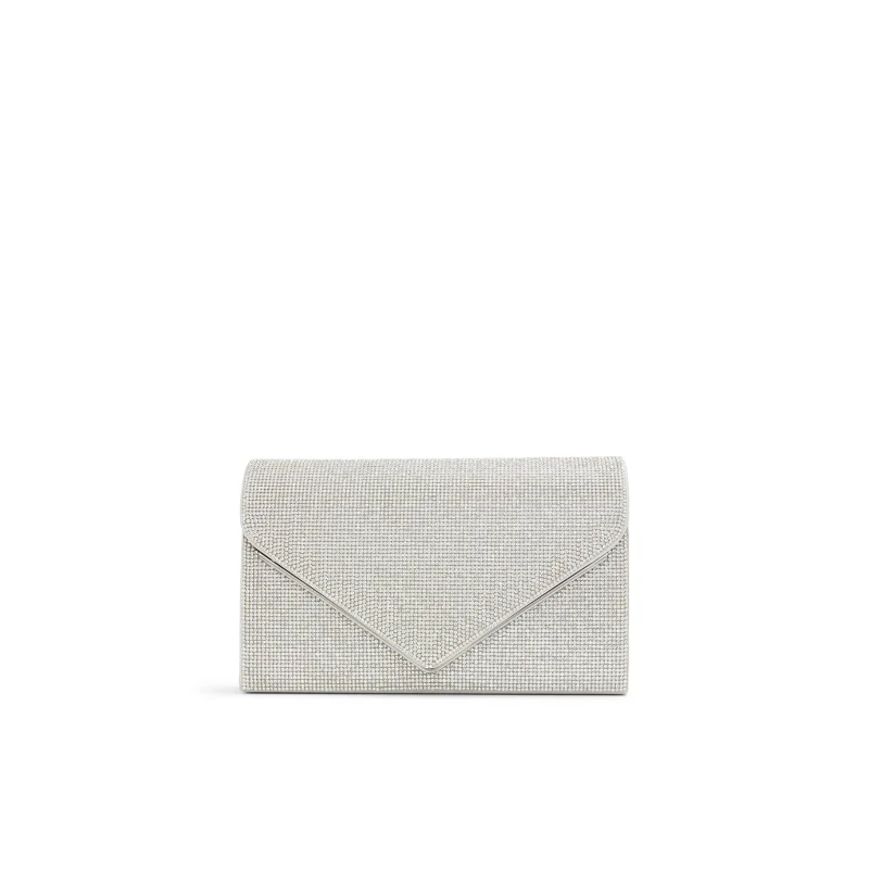 Qweenbee Women's Clutch Silver