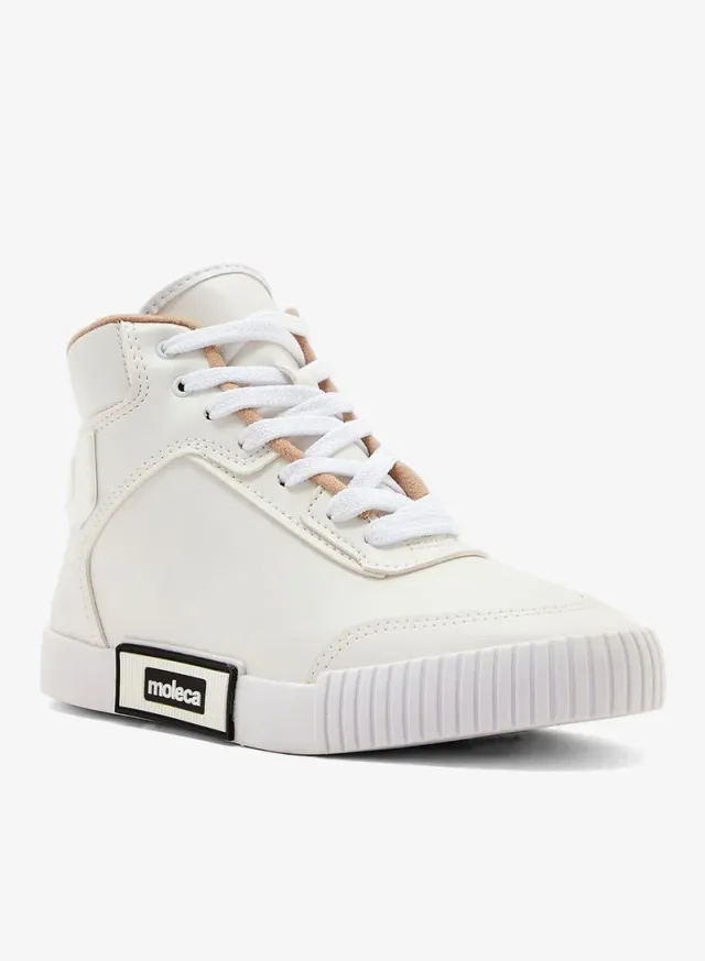 Women's Lace-Up Comfort Casual Sneakers White – image 2