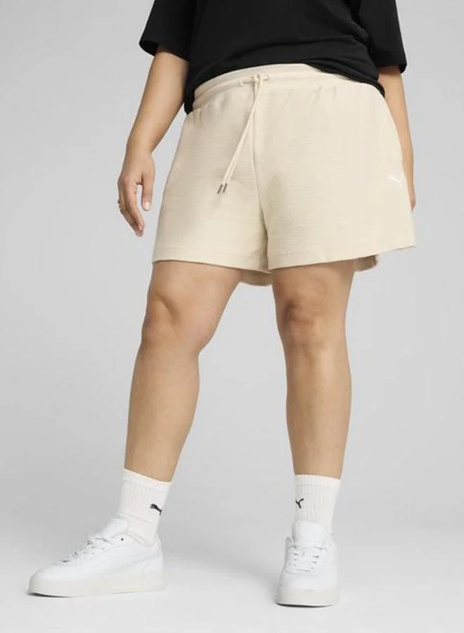 Premium 4" Jacquard Shorts White