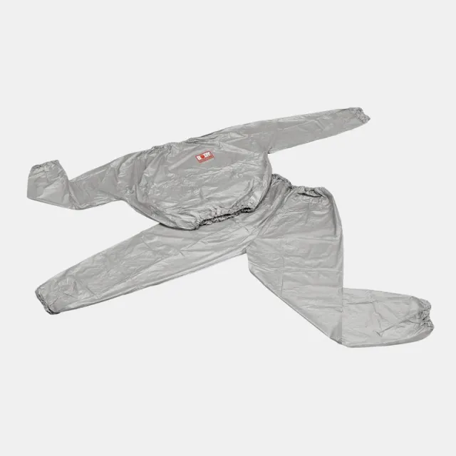 Unisex Vinyl Sauna Suit - Heat Retaining, Tear-Resistant, 2 Pack