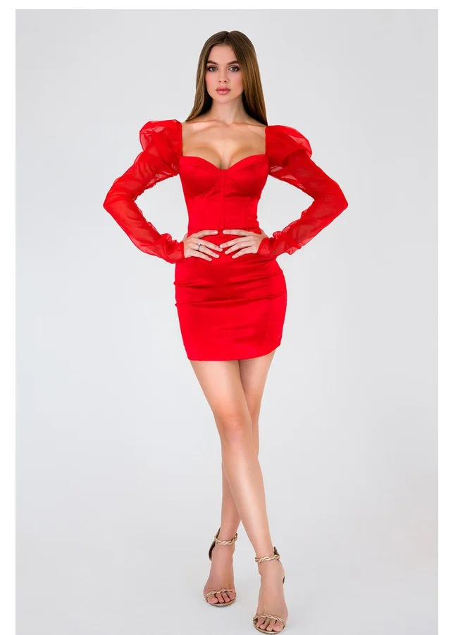 Elixir Dress Red