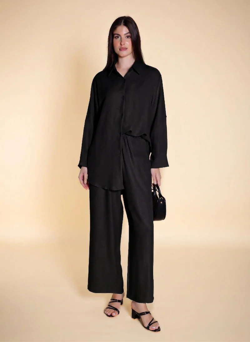 Comfort Shirt Set Black