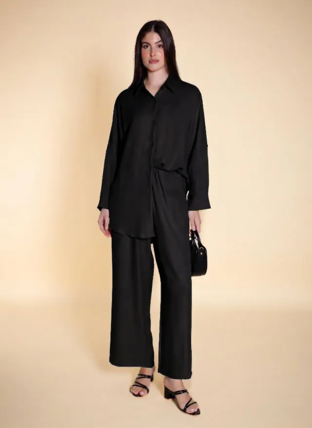 Comfort Shirt Set Black