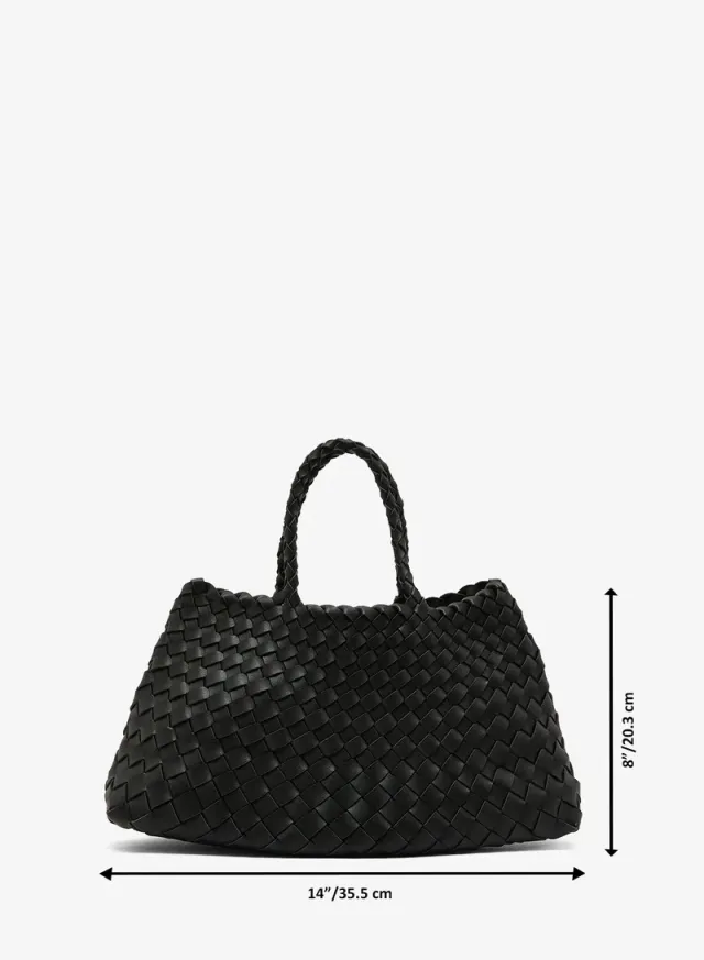Woven Textured Detail Tote Bag – image 5