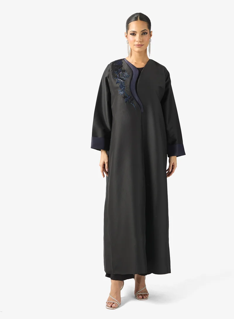 Double Lapel Abaya & Sheila