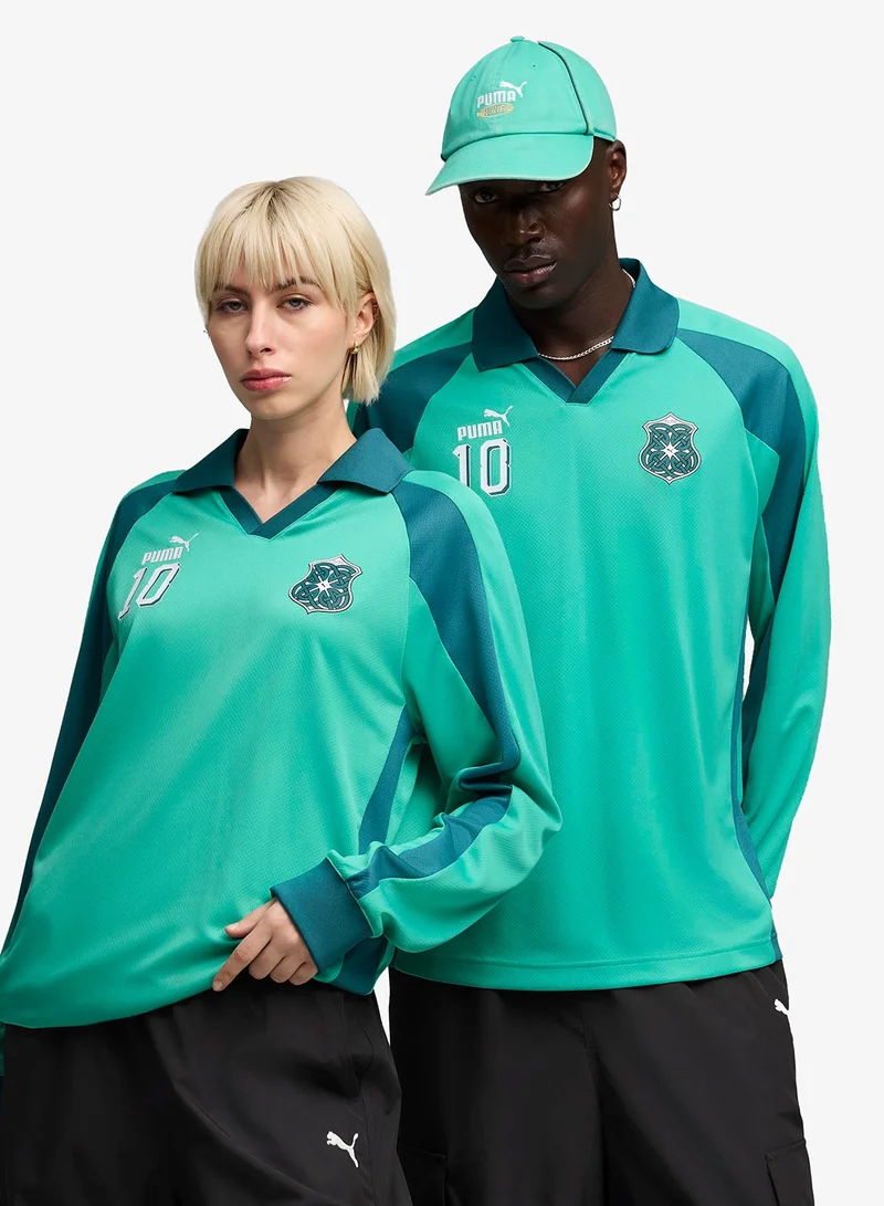 King Archive T7 Drill Jersey Teal Green
