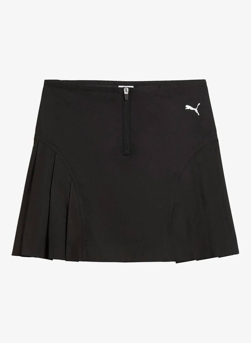 Dare To 2-Way Stretch Woven Skirt Black
