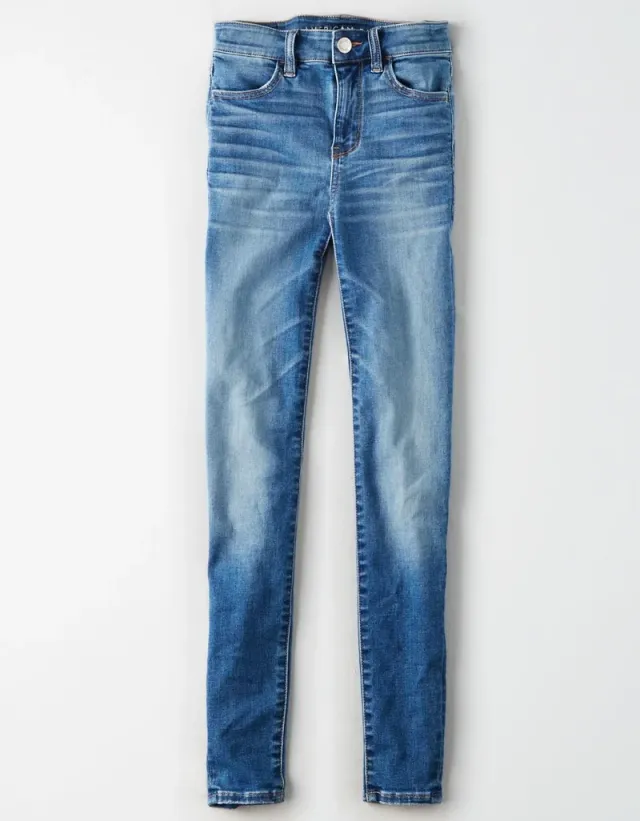 High-Rise Super Skinny Ankle-Length Denim Jeans – image 4