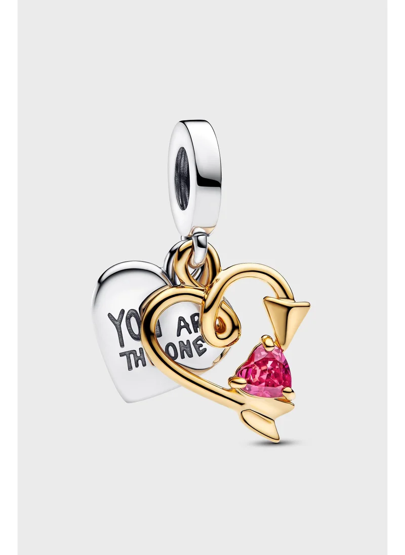 Sterling Silver Flip Flop Charm Silver