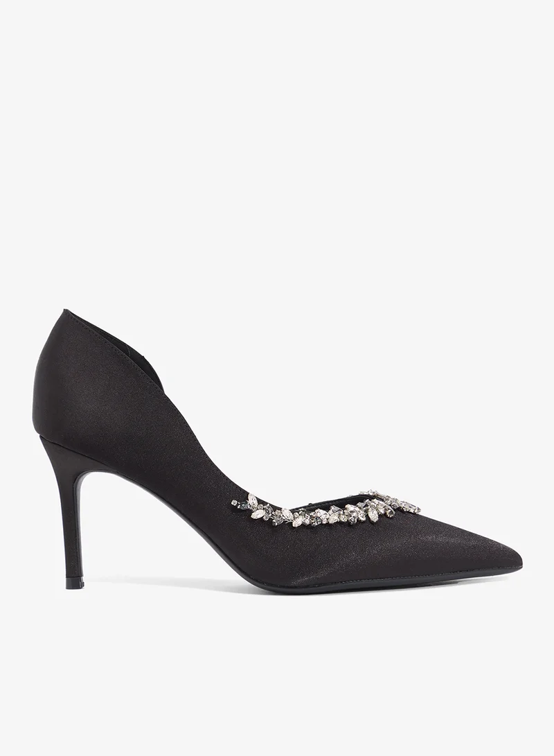 Diamonte Mid Heel Pumps