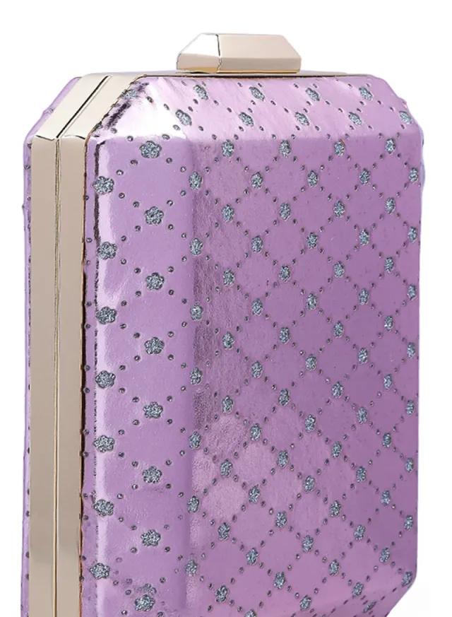 Metallic Cut Out Clutch Pink – image 6