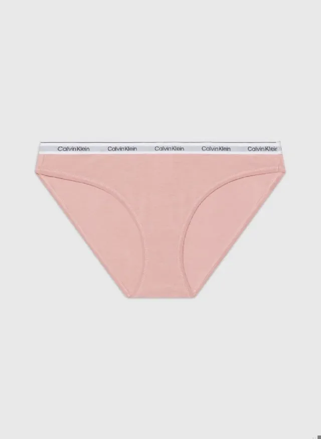 Modern Logo Bikini Pale Rose