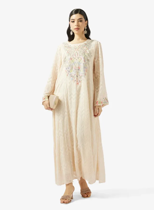 Elegant Embroidered Jalabiya – image 4