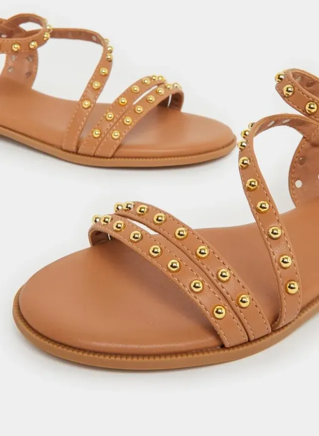 Studded Ankle Strap Sandals – image 3