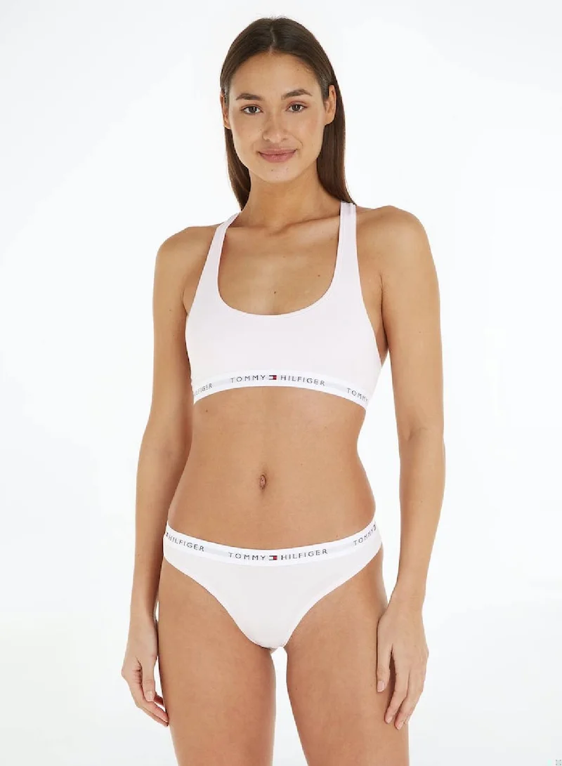Icon Logo Waistband Thong Light Pink