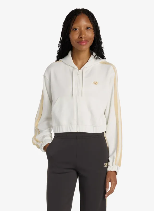 Interlock Full-Zip Jacket Beige