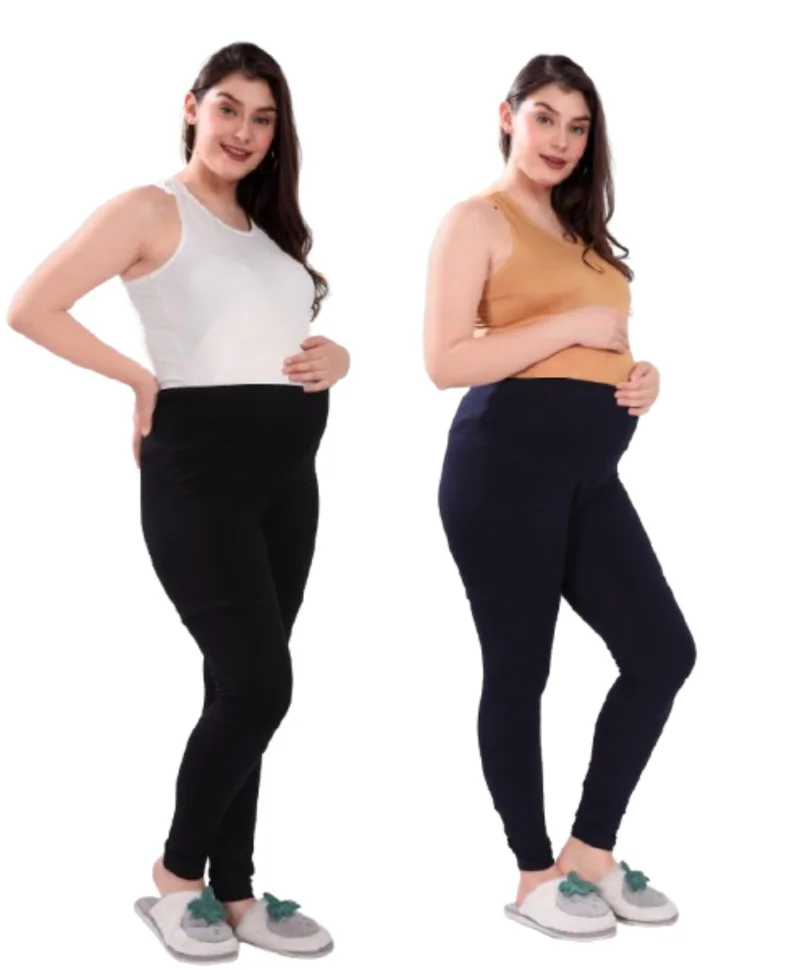 2-Pack High Waist Maternity Leggings