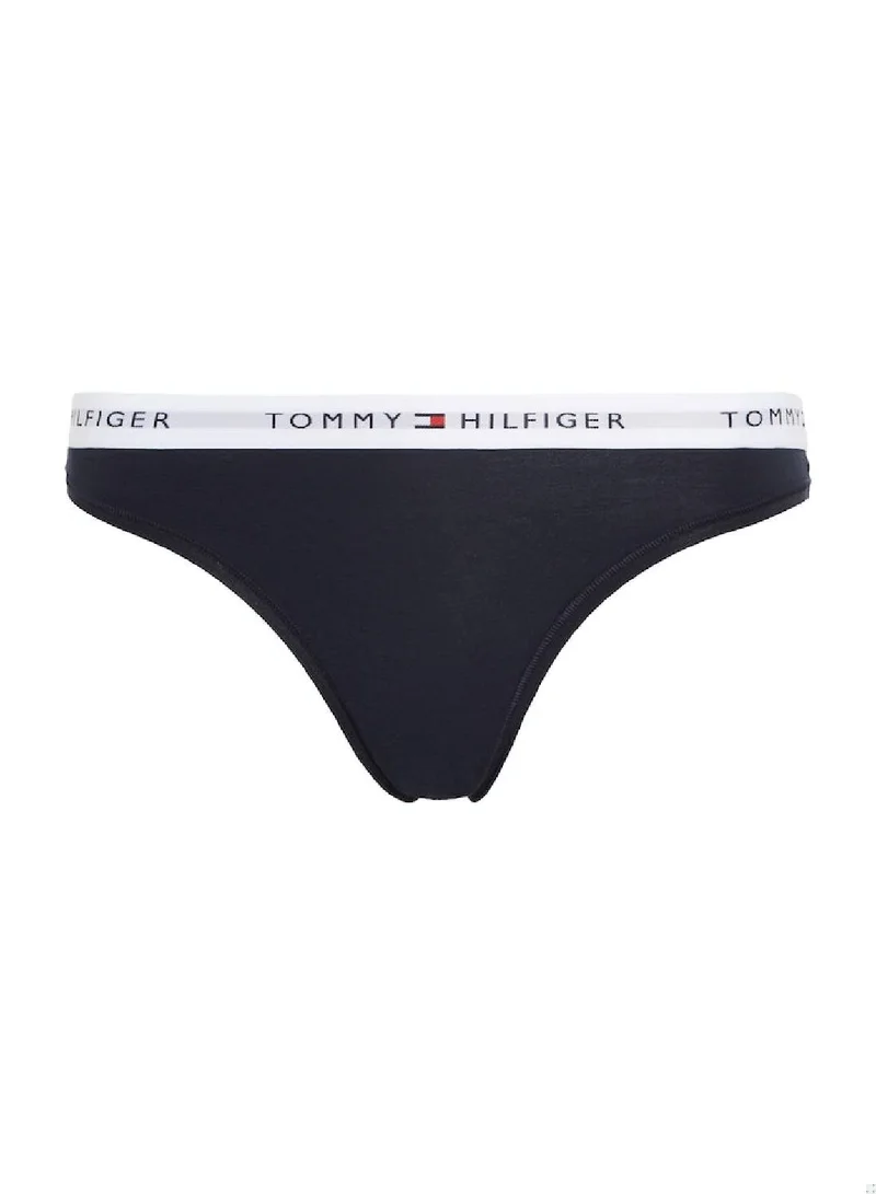 Icon Logo Waistband Thong Deep Midnight Blue