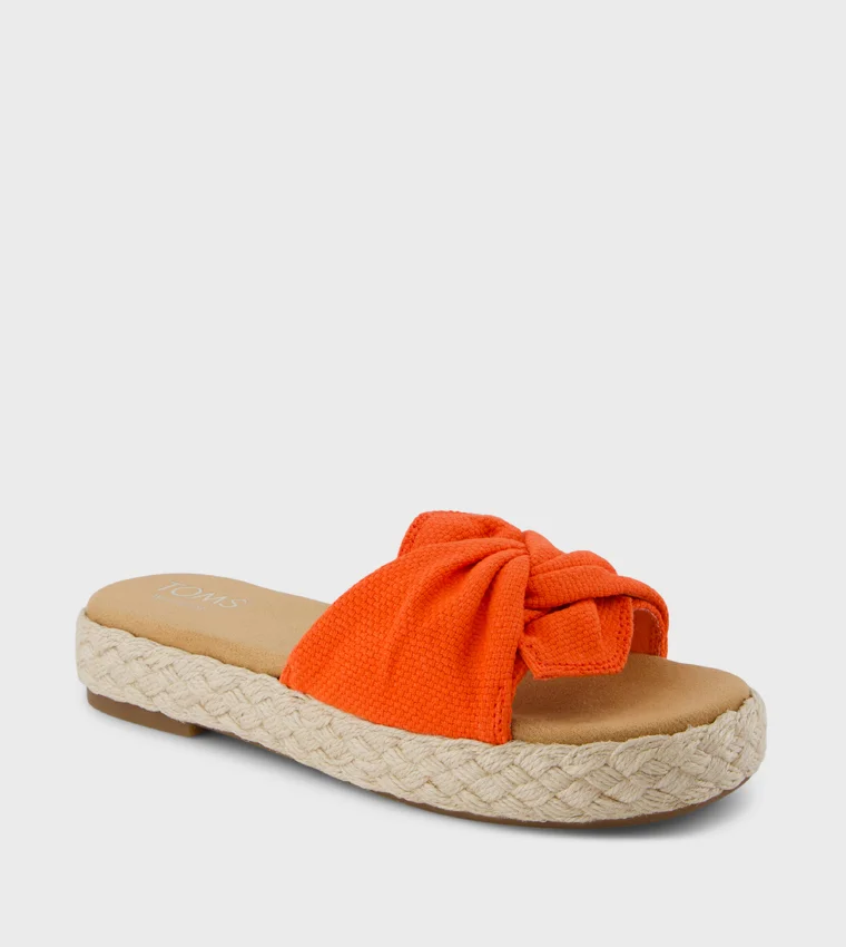 Abby Flatform Espadrille Slides