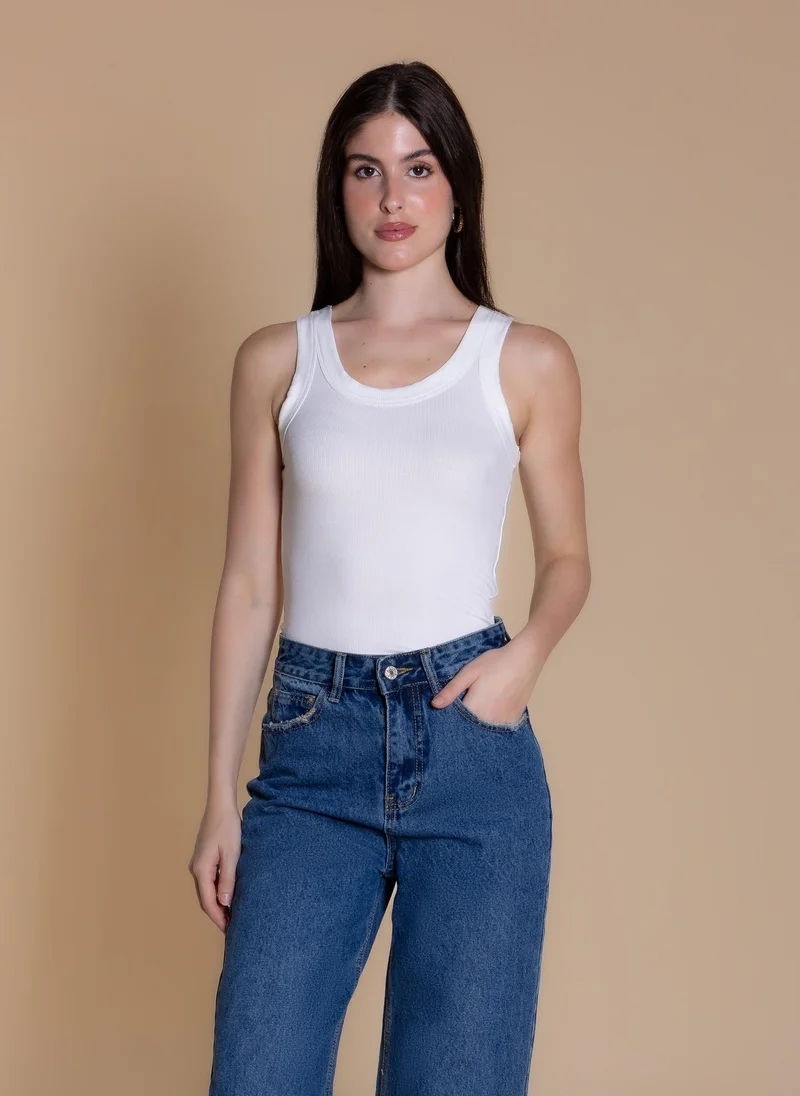 Basic Tank Top White