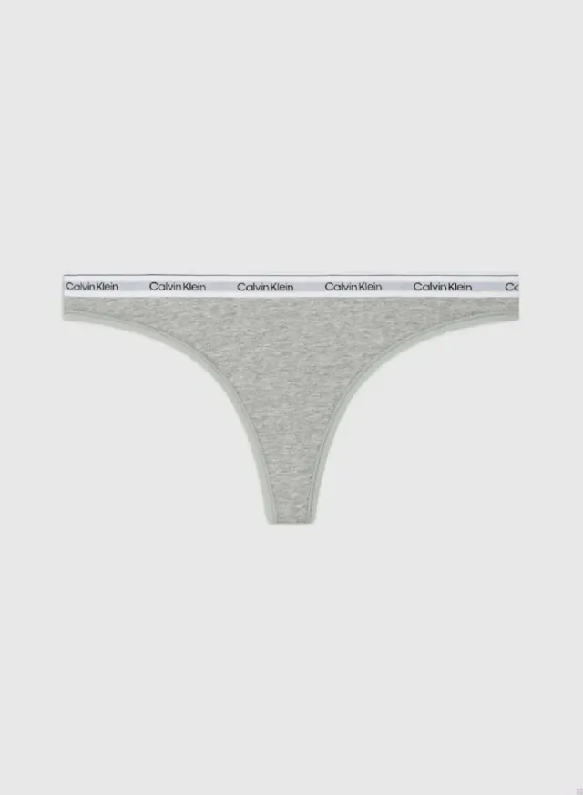 Women's Comfort Thong Light Gray – image 4