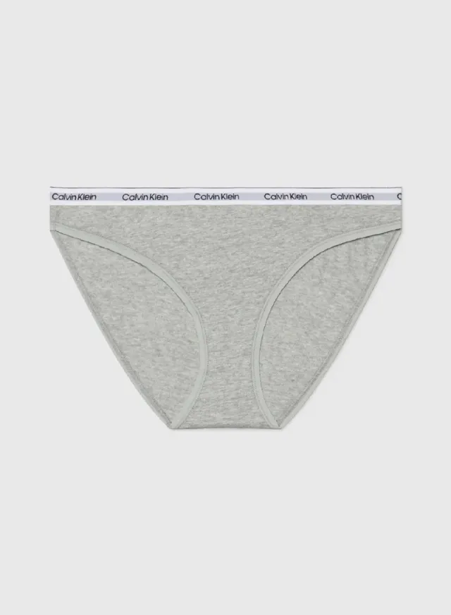 Modern Logo Bikini Light Gray