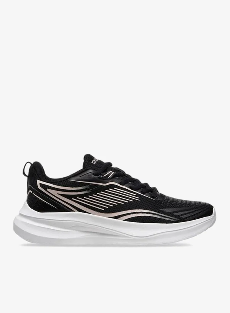 Women's Lace-Up Sports Shoes Black