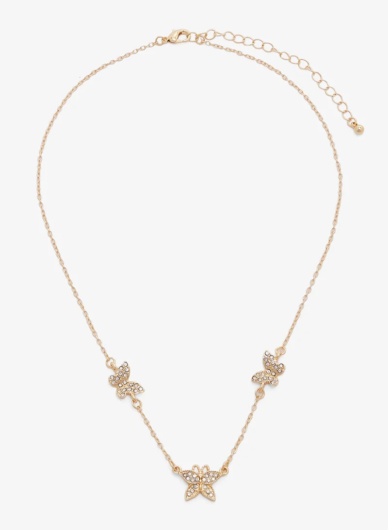 Dainty Layered Charm Necklace