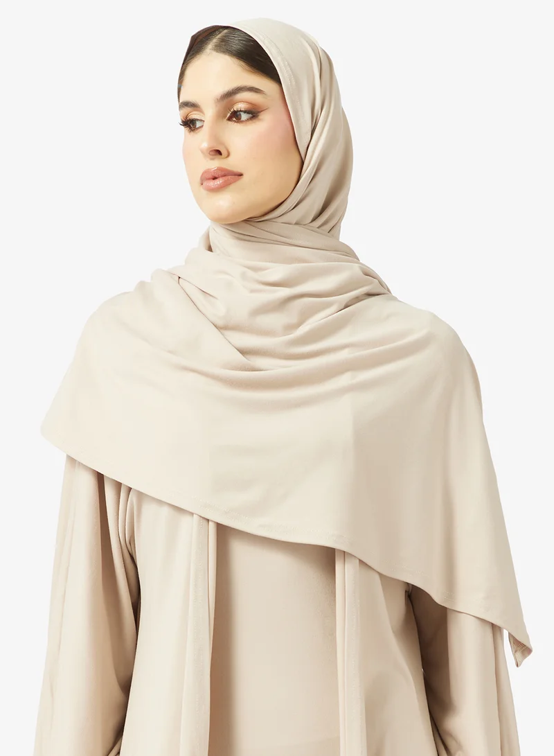 Basic Abaya Set Beige