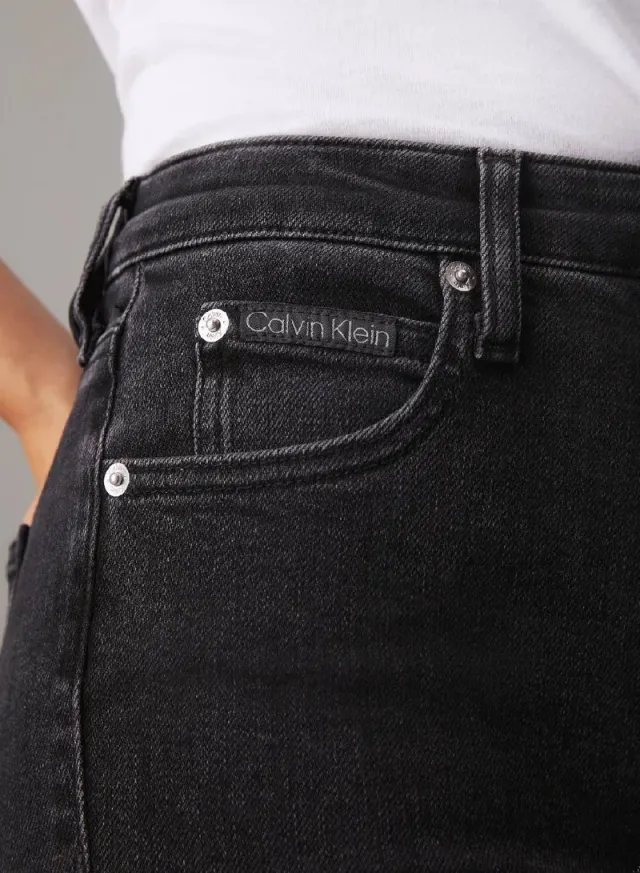 Skinny Bootcut Jeans Charcoal – image 5