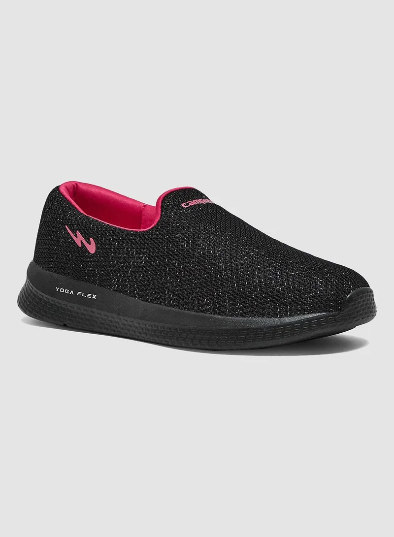 Women's Lightweight Minimalist Slip-on Shoes Black