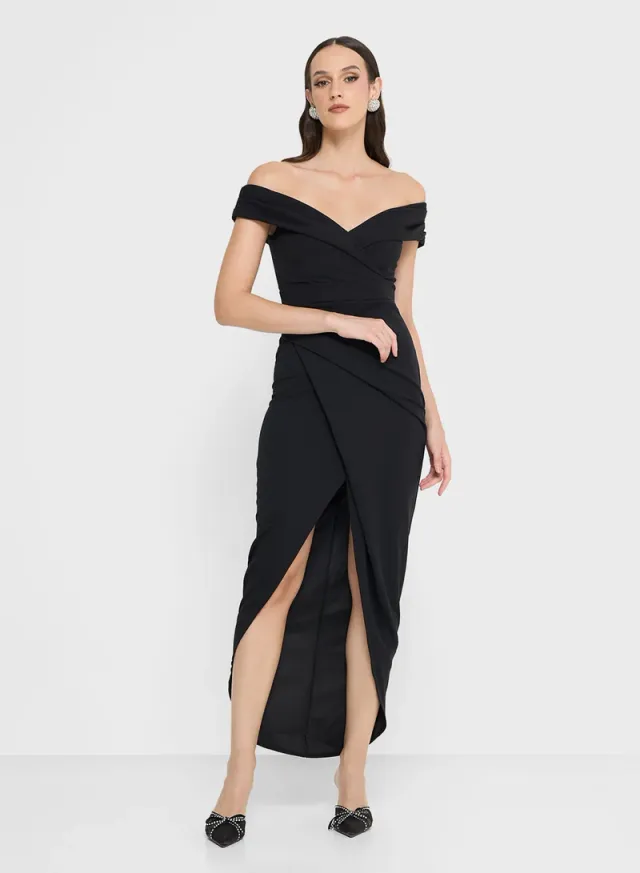 Side Slit Maxi Dress