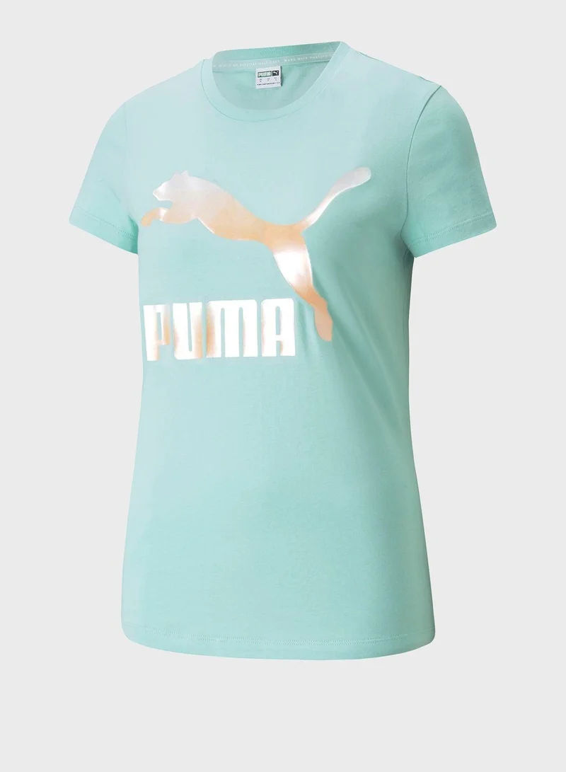 Classics Logo T-Shirt Blue