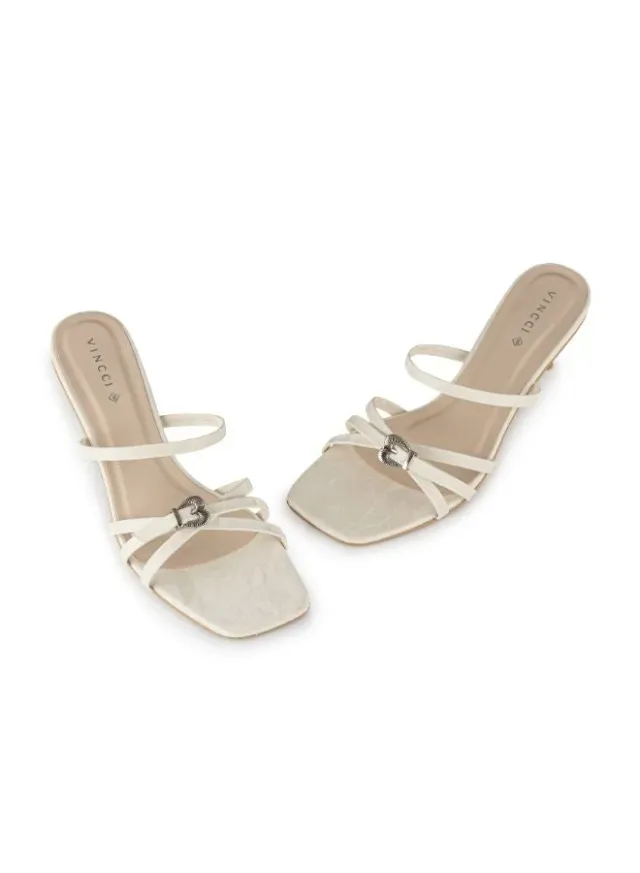 Multi Strap Mid Heel Sandals – image 4