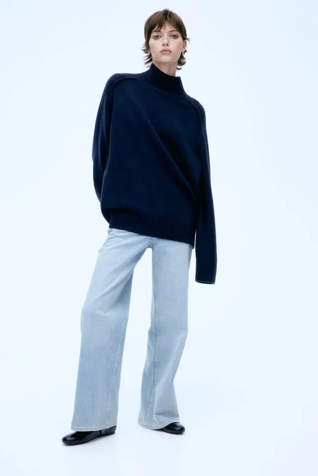 High-Rise Wide-Leg Jeans