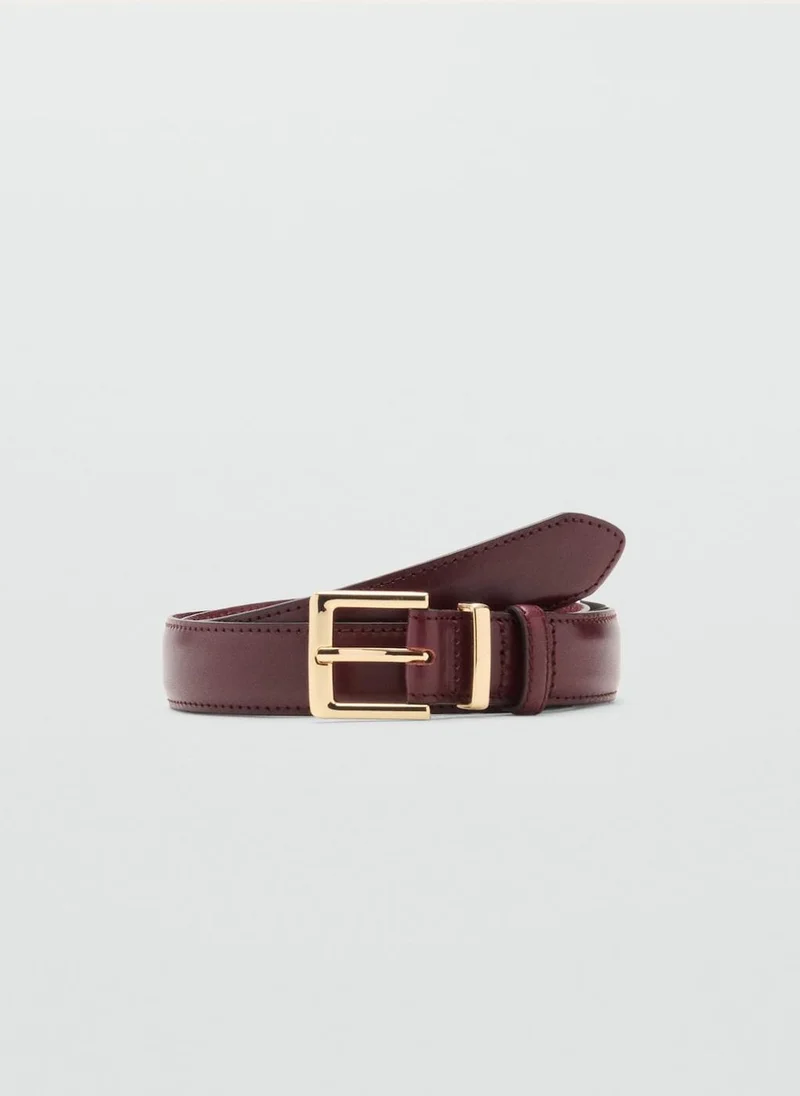 Selma1 Belt Dark Red