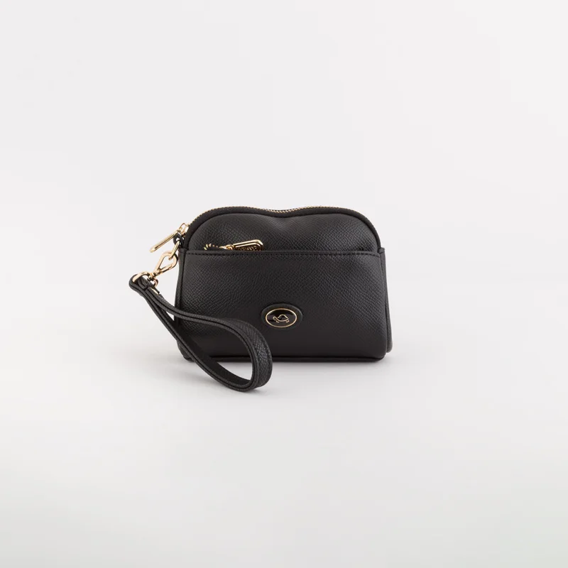 Leonia Accessories Coin Purse Wallet Black