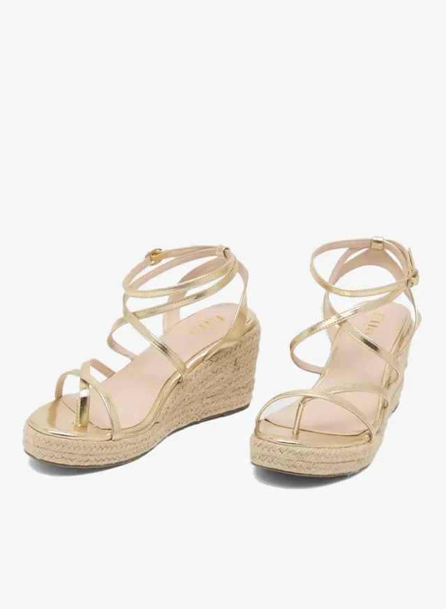 Multi-Strap Mid Wedge Sandal – image 4